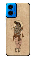 Krishna Moto G45 Glass Case Back Cover by Casekaro