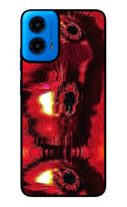 Fire Eye Moto G45 Glass Case Back Cover by Casekaro