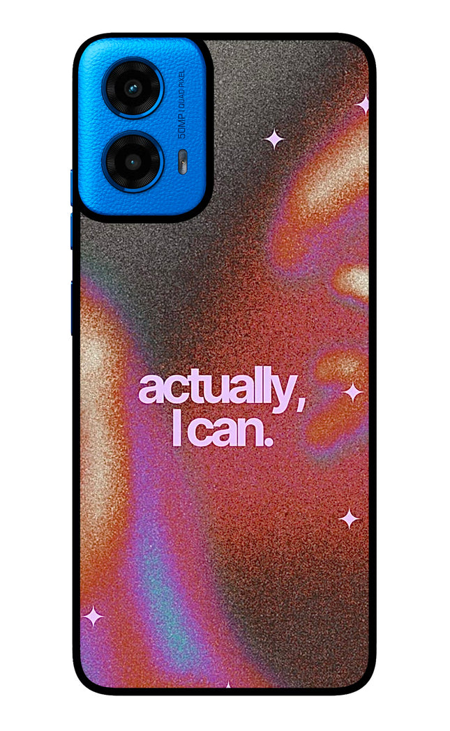 Pink Aura Moto G45 Glass Case Back Cover by Casekaro