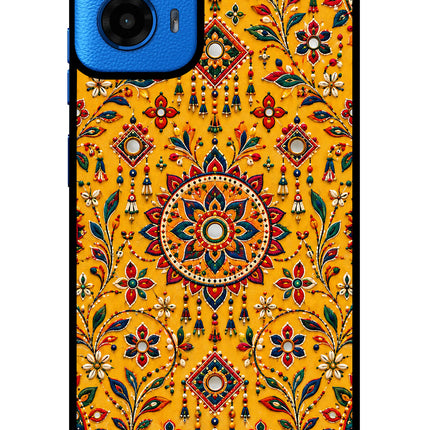 Sunlit Aura Moto G45 Glass Case