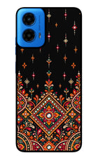 Noir Mehfil Moto G45 Glass Case