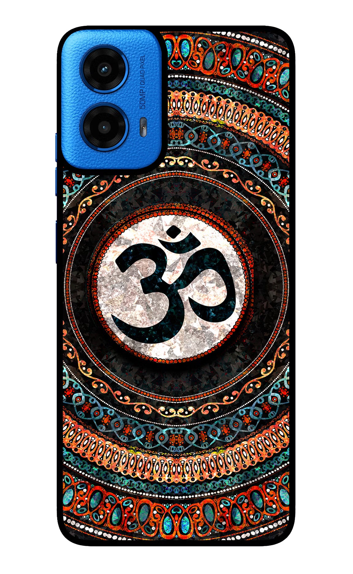 Om Culture Moto G45 Pop Case by Casekaro