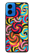 Spiral Pattern Moto G45 Pop Case by Casekaro