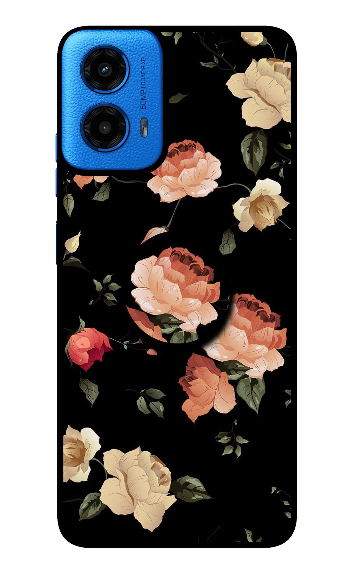 Flowers Moto G45 Pop Case by Casekaro