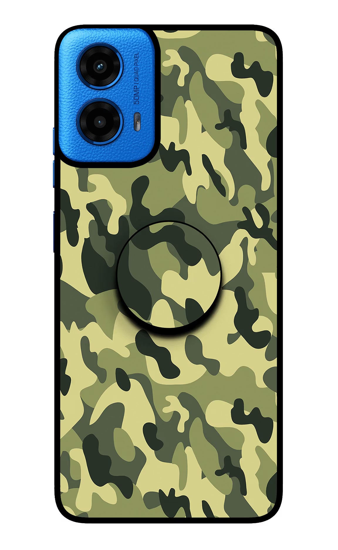 Camouflage Moto G45 Pop Case by Casekaro
