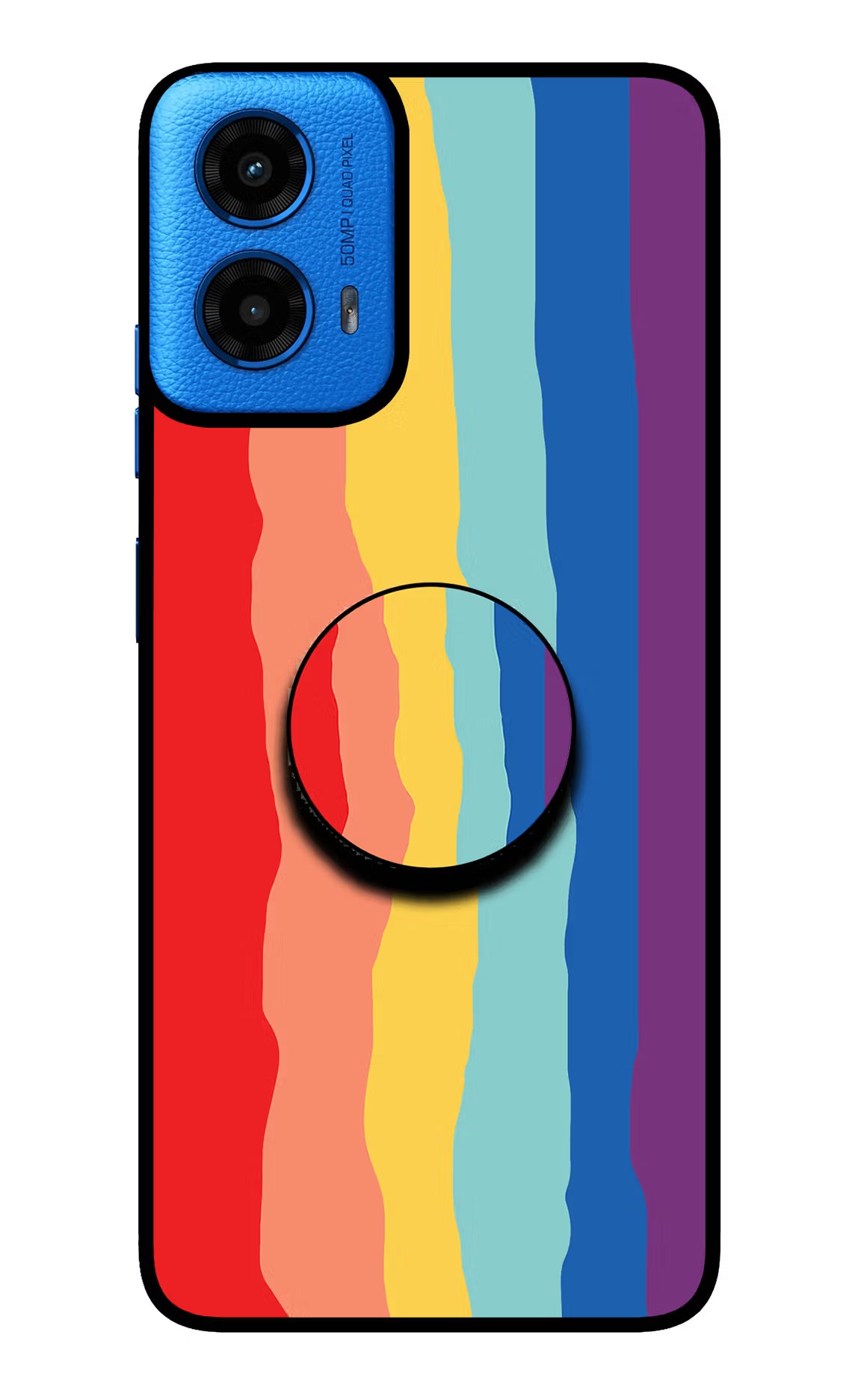 Rainbow Moto G45 Pop Case by Casekaro