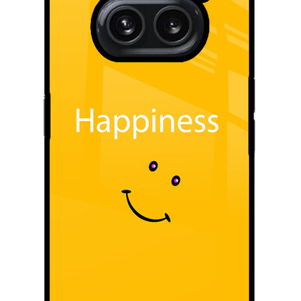 Happiness With Smiley Nothing Phone 2A Plus Glass Case