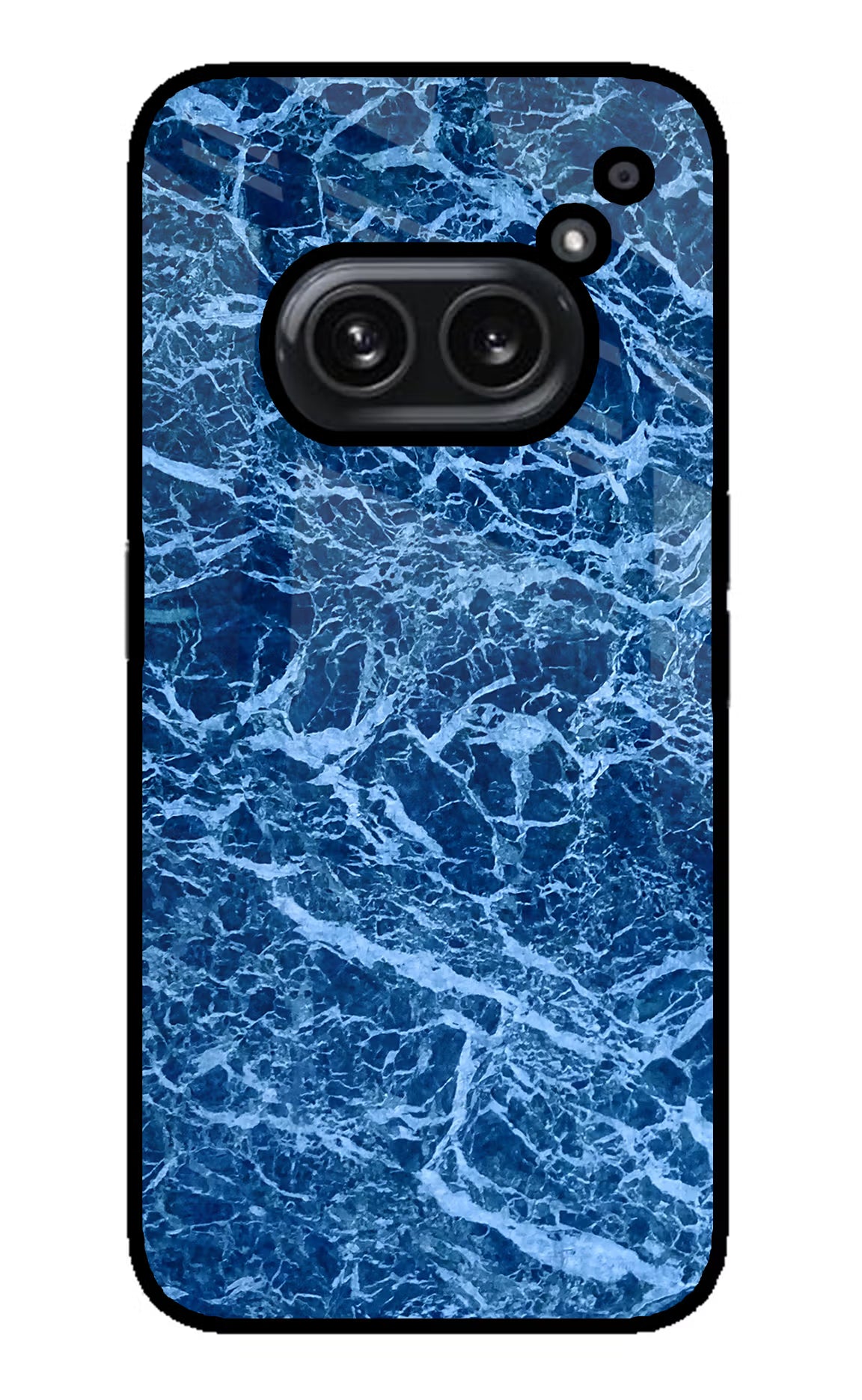 Blue Marble Nothing Phone 2A Plus Glass Case Back Cover by Casekaro