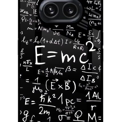 Physics Formula Nothing Phone 2A Plus Glass Case Back Cover by Casekaro