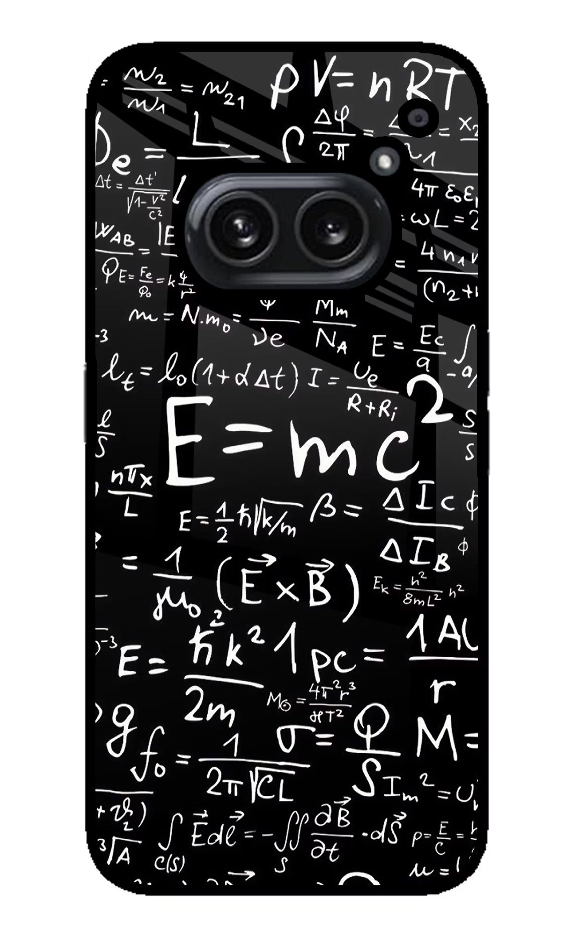 Physics Formula Nothing Phone 2A Plus Glass Case Back Cover by Casekaro