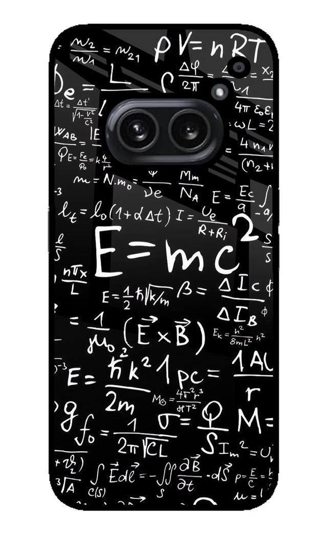 Physics Formula Nothing Phone 2A Plus Glass Case