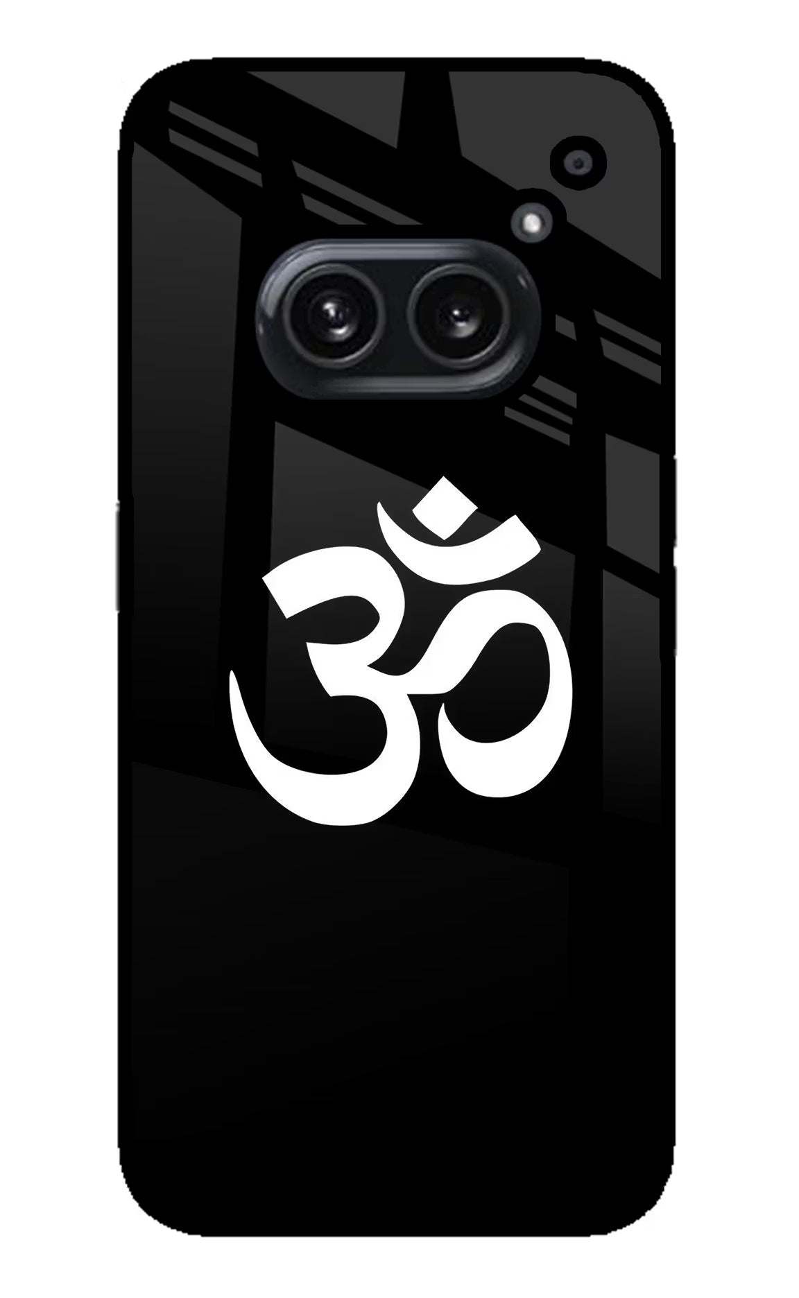 Om Nothing Phone 2A Plus Glass Case Back Cover by Casekaro