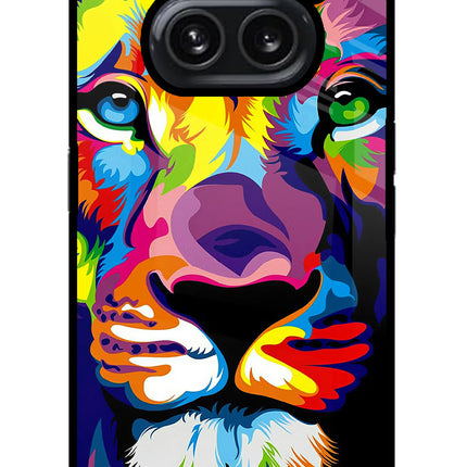 Lion Nothing Phone 2A Plus Glass Case