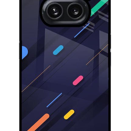Abstract Design Nothing Phone 2A Plus Glass Case