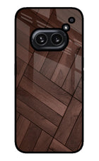 Wooden Texture Design Nothing Phone 2A Plus Glass Case