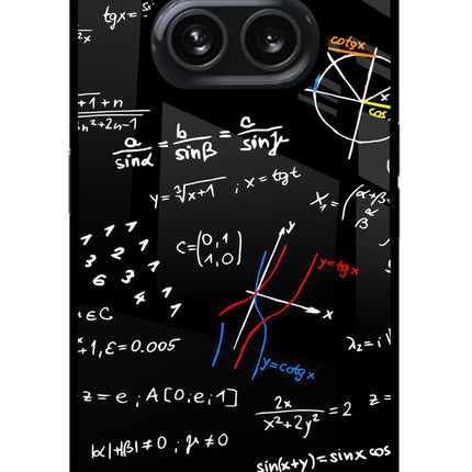 Mathematics Formula Nothing Phone 2A Plus Glass Case