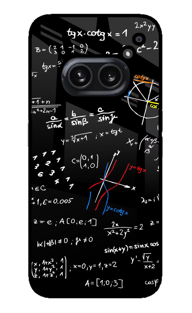 Mathematics Formula Nothing Phone 2A Plus Glass Case