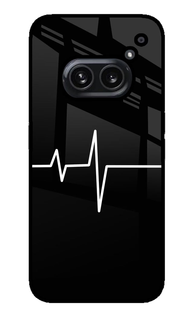 Heart Beats Nothing Phone 2A Plus Glass Case