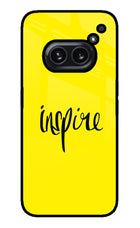 Inspire Nothing Phone 2A Plus Glass Case Back Cover by Casekaro