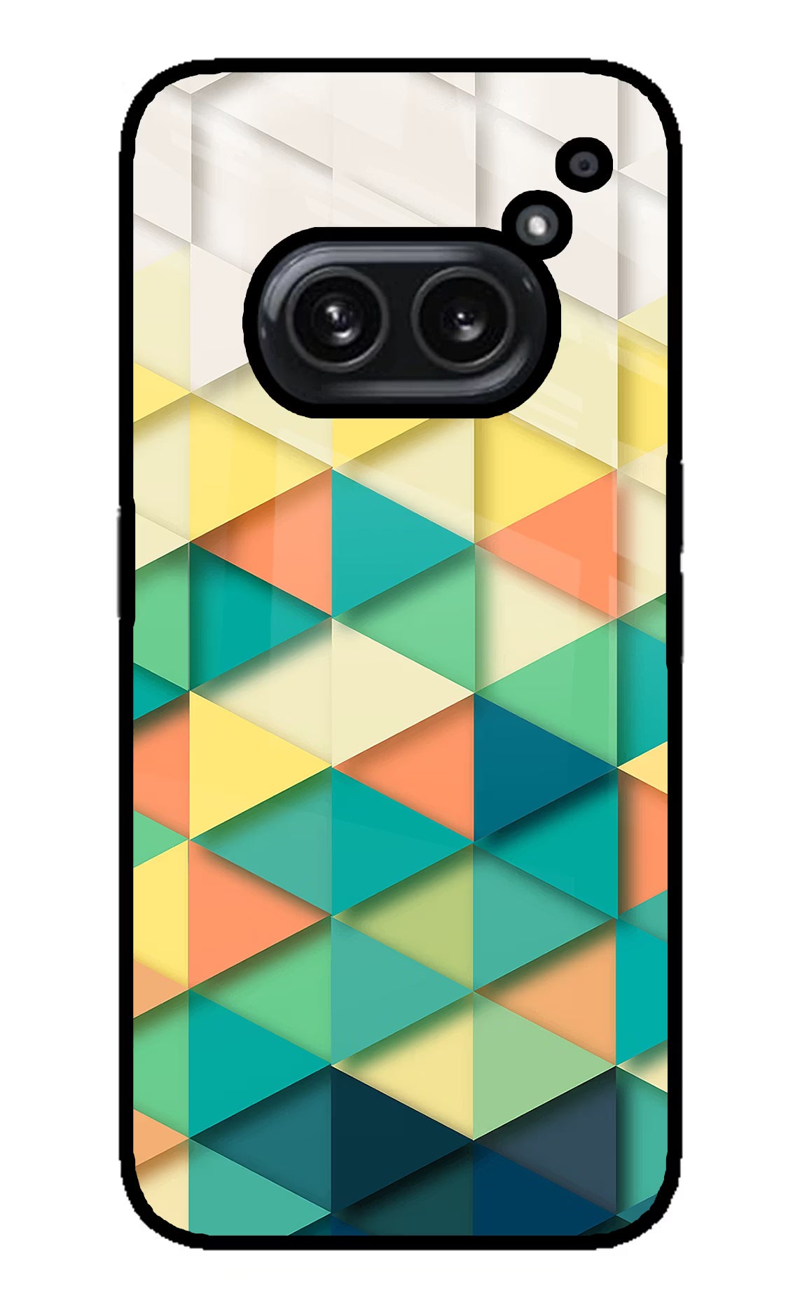 Abstract Nothing Phone 2A Plus Glass Case Back Cover by Casekaro
