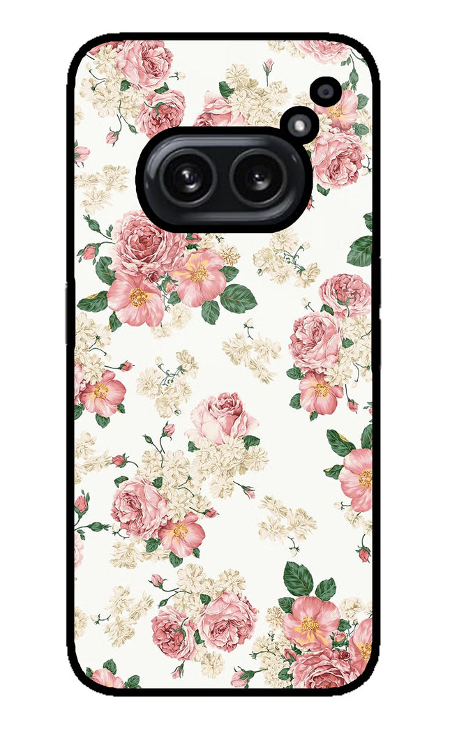 Flowers Nothing Phone 2A Plus Glass Case