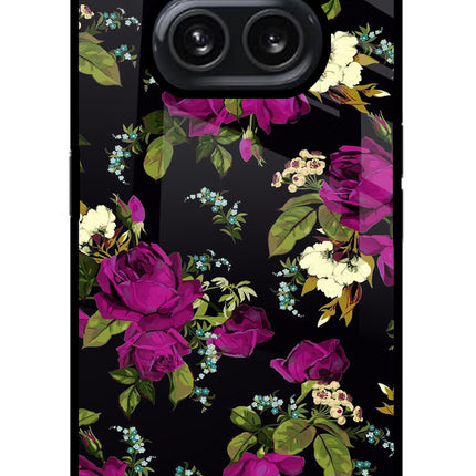 Flowers Nothing Phone 2A Plus Glass Case