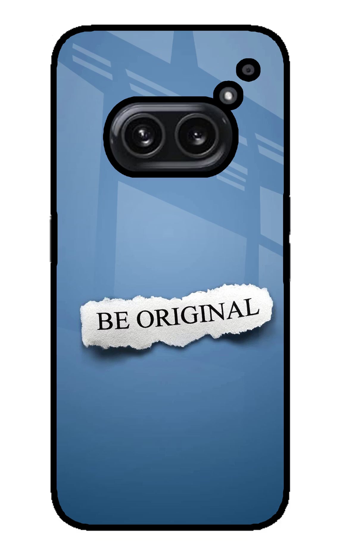 Be Original Nothing Phone 2A Plus Glass Case Back Cover by Casekaro