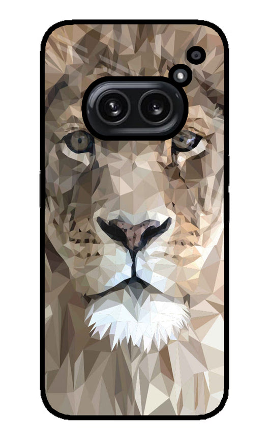 Lion Art Nothing Phone 2A Plus Glass Case