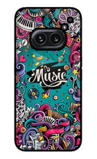 Music Graffiti Nothing Phone 2A Plus Glass Case