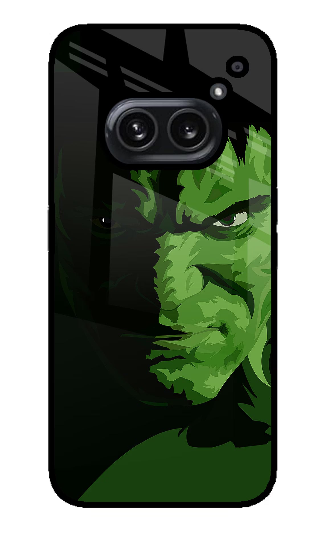HULK Nothing Phone 2A Plus Glass Case Back Cover by Casekaro