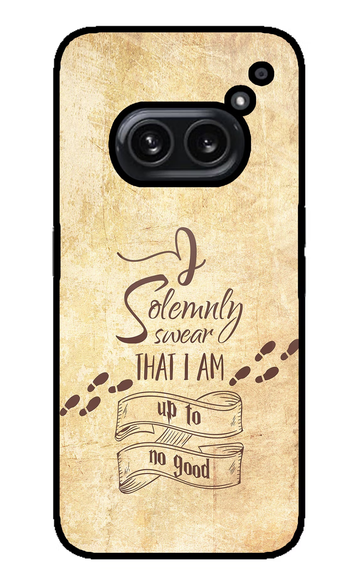 I Solemnly swear that i up to no good Nothing Phone 2A Plus Glass Case Back Cover by Casekaro