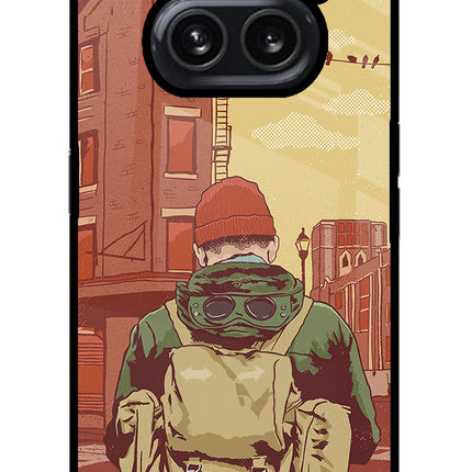 Adventurous Nothing Phone 2A Plus Glass Case Back Cover by Casekaro