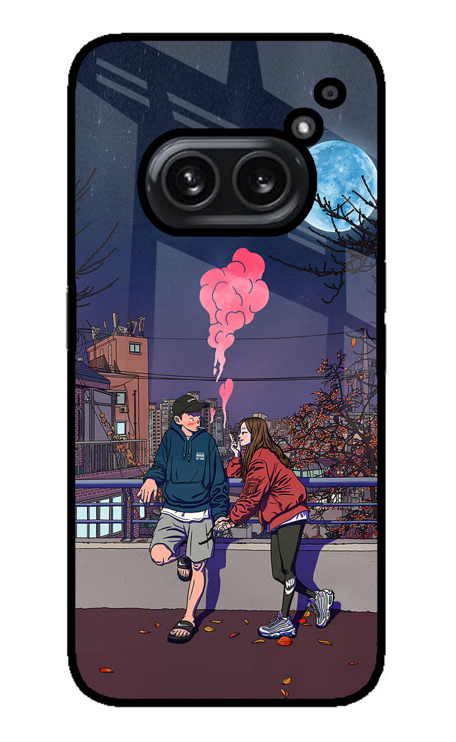 Chilling Couple Nothing Phone 2A Plus Glass Case