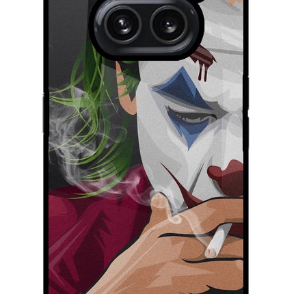 Joker Smoking Nothing Phone 2A Plus Glass Case