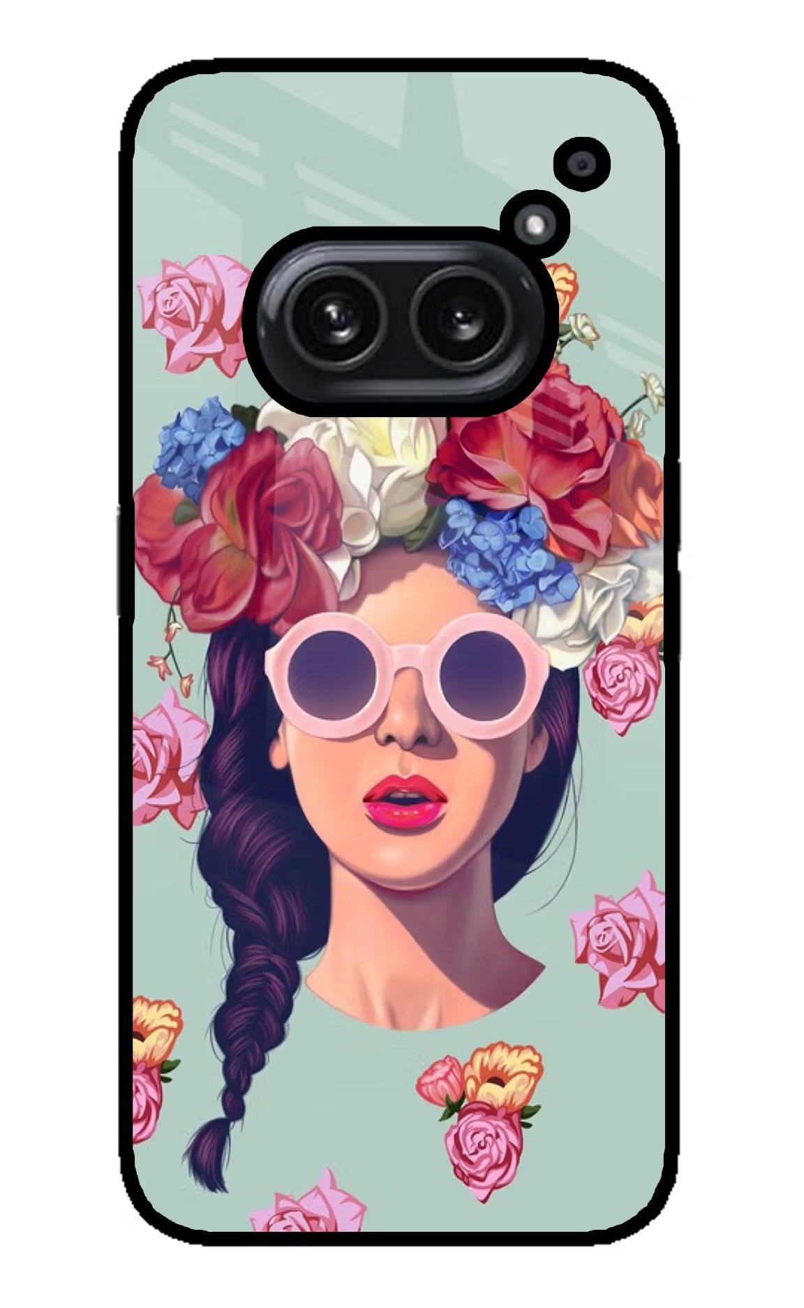 Pretty Girl Nothing Phone 2A Plus Glass Case