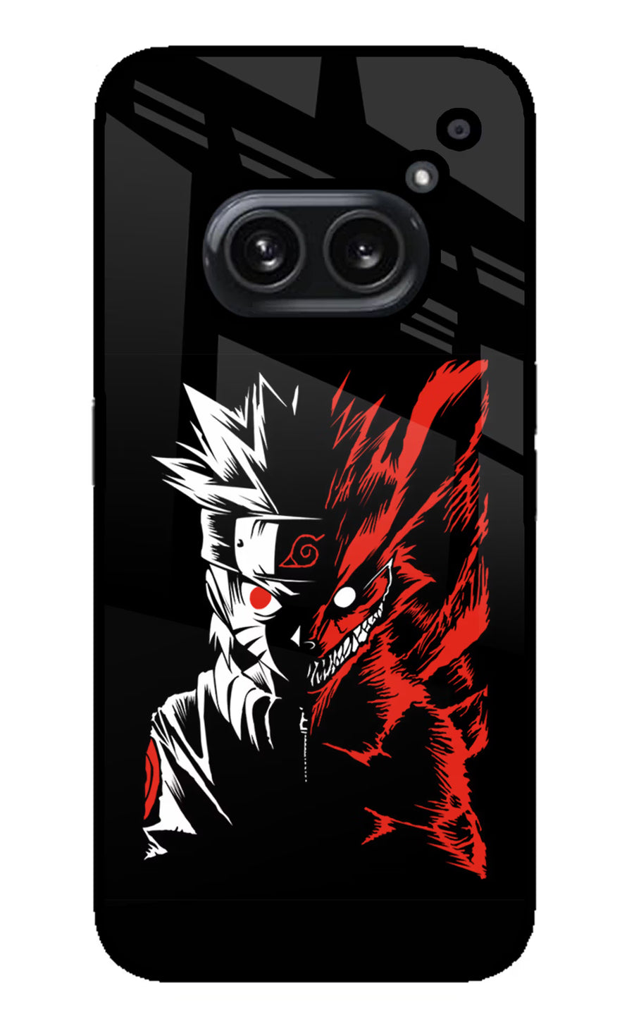 Naruto Two Face Nothing Phone 2A Plus Back Cover, Metal case