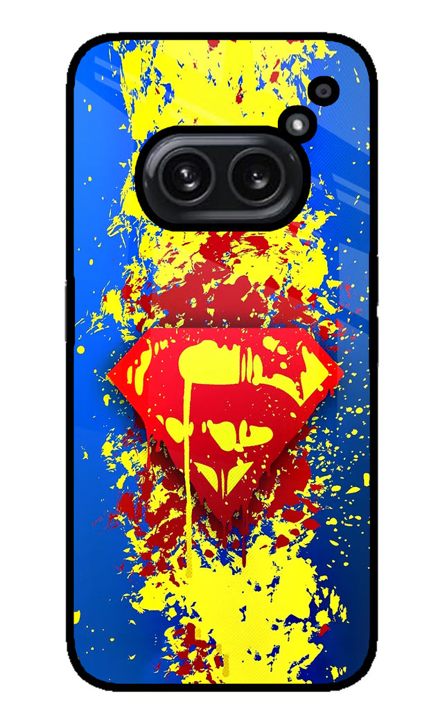 Superman logo Nothing Phone 2A Plus Glass Case