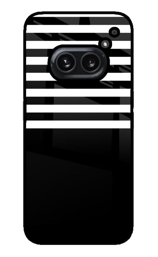 Black and White Print Nothing Phone 2A Plus Glass Case