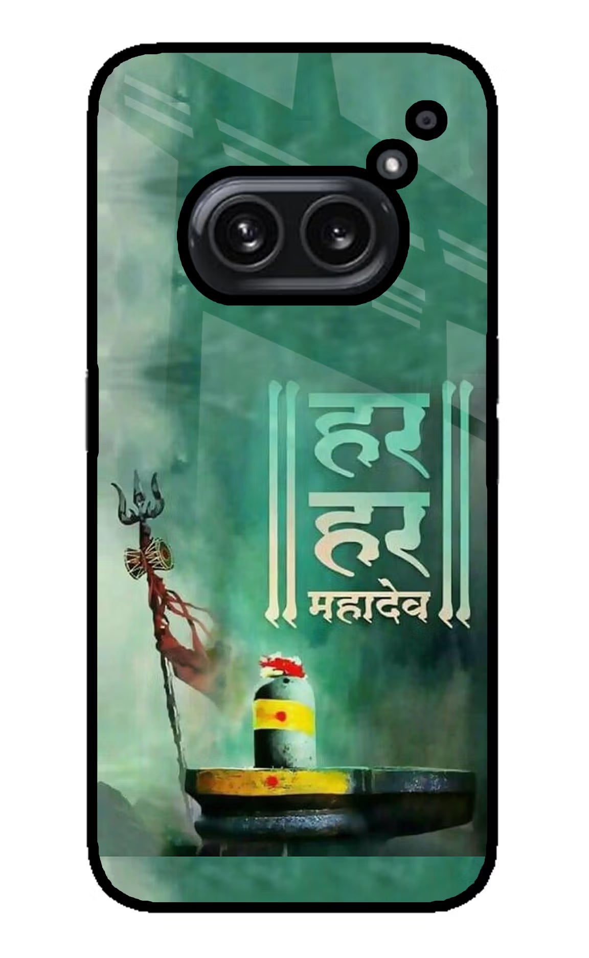 Har Har Mahadev Shivling Nothing Phone 2A Plus Glass Case