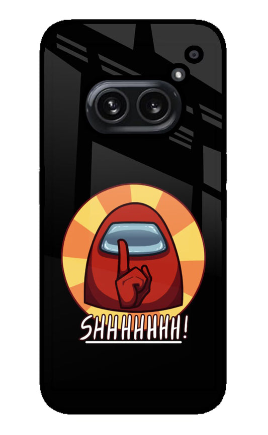 Among Us Shhh! Nothing Phone 2A Plus Glass Case