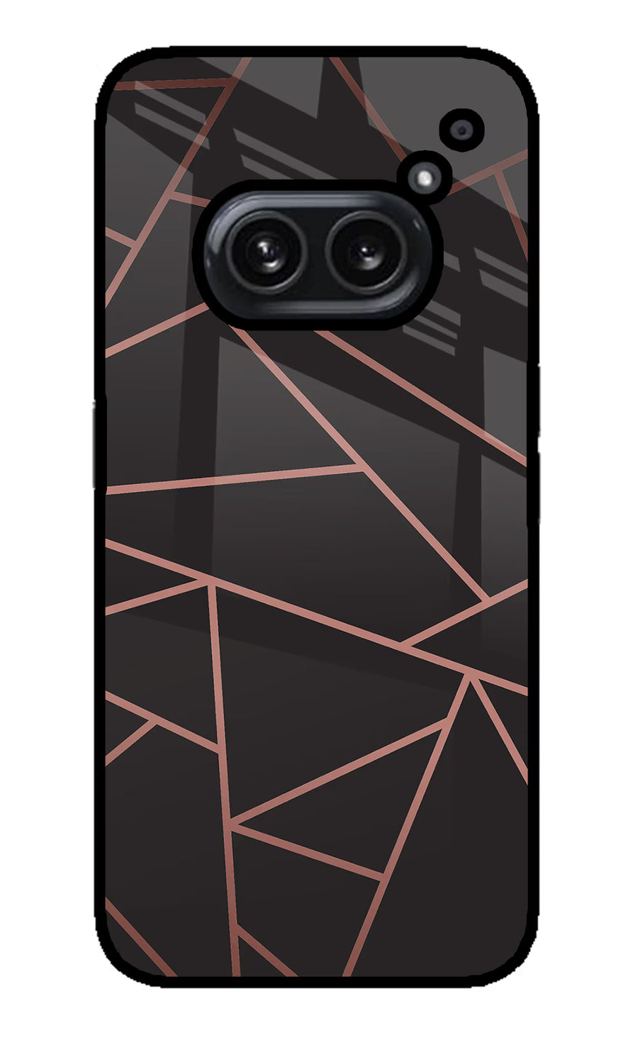 Geometric Pattern Nothing Phone 2A Plus Back Cover, Metal case