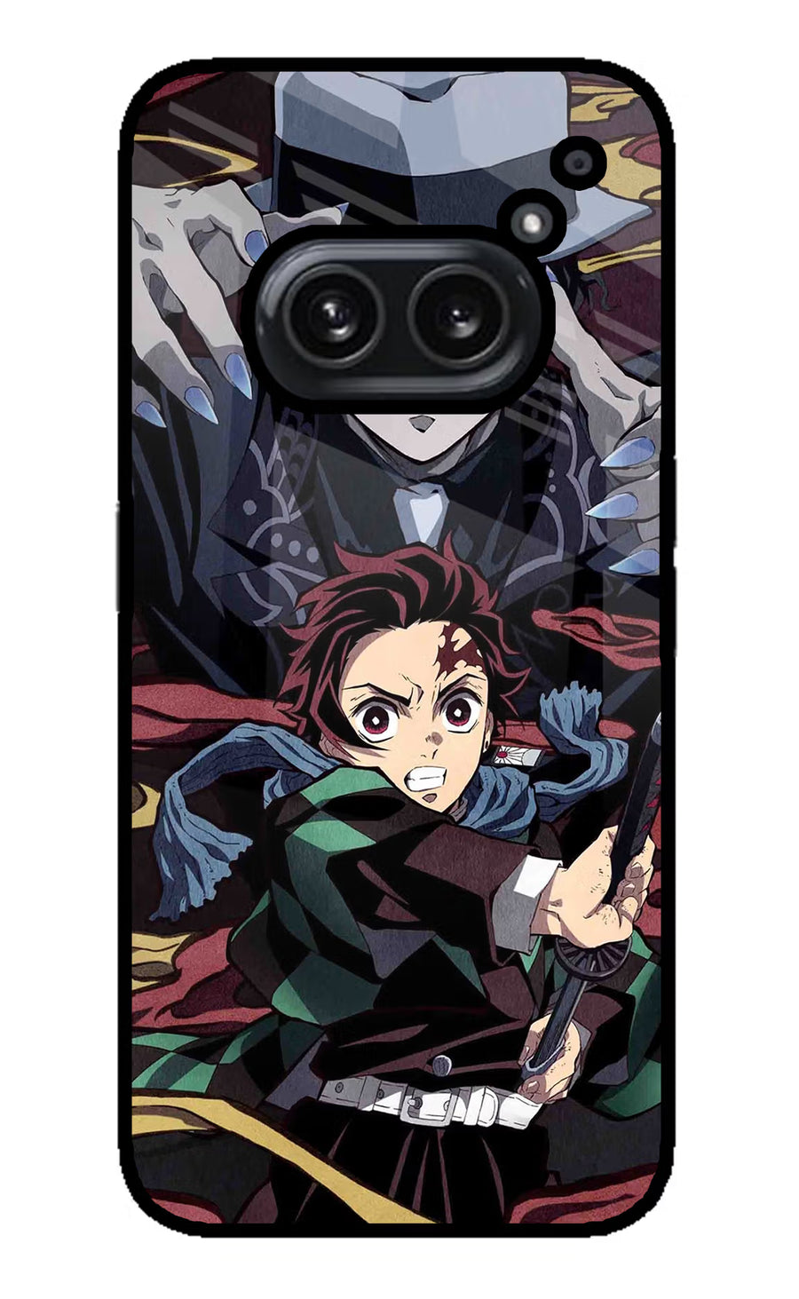 Demon Slayer Nothing Phone 2A Plus Back Cover, Metal case