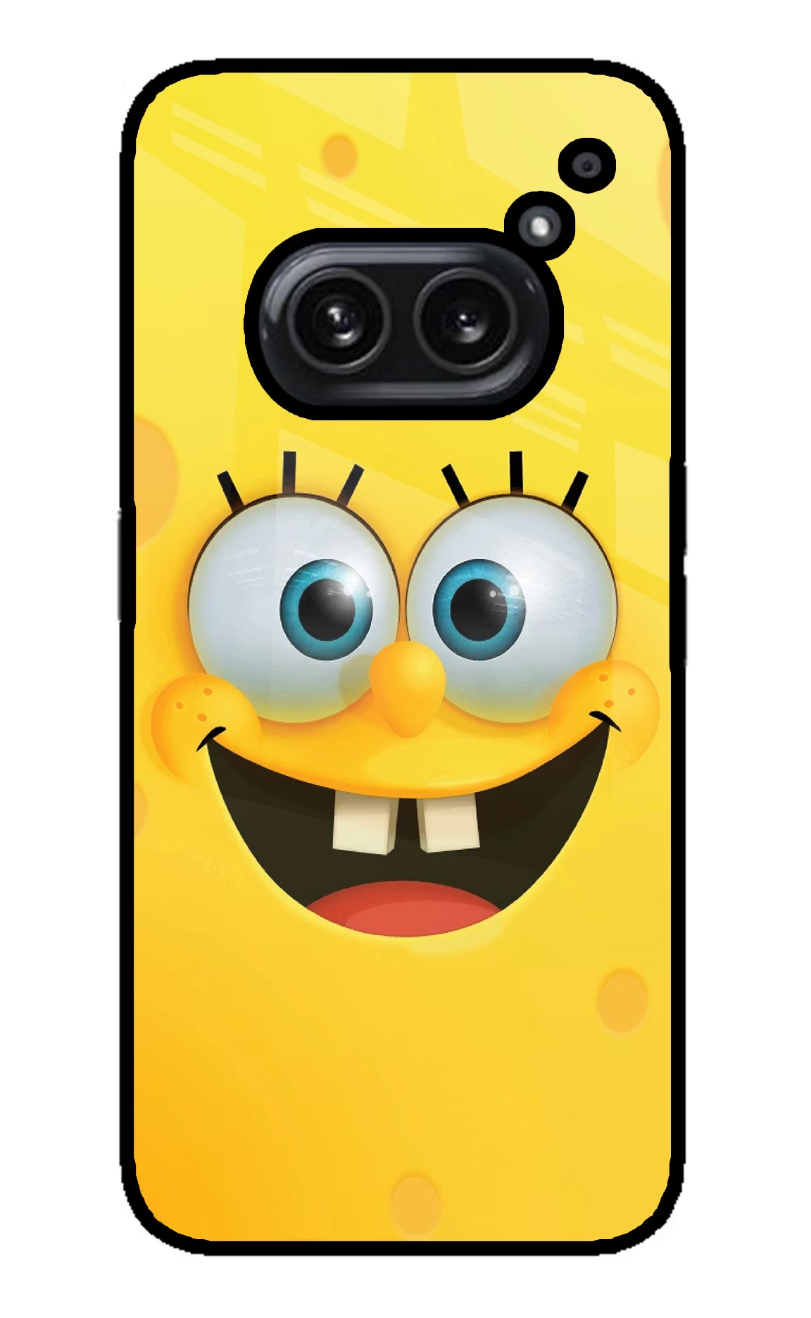 Sponge 1 Nothing Phone 2A Plus Glass Case Back Cover by Casekaro