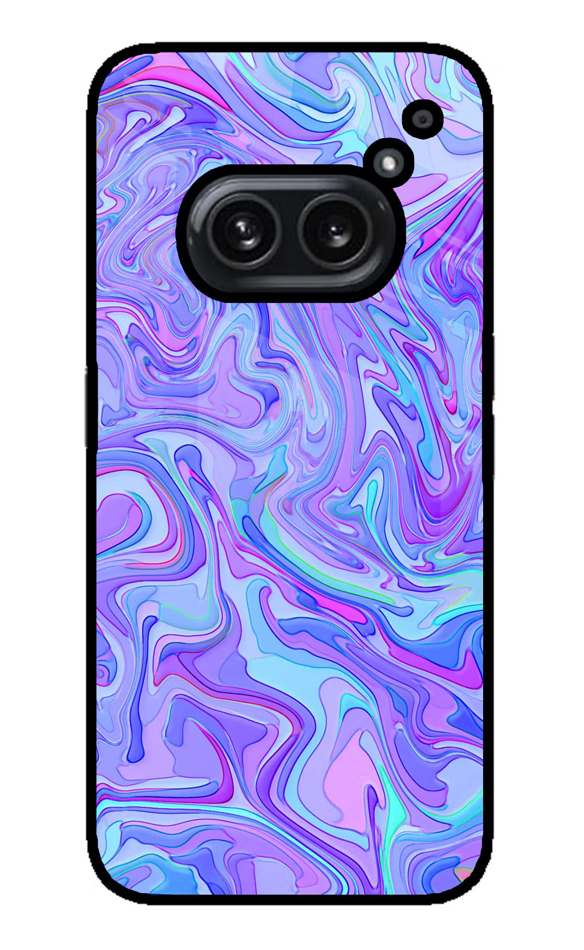 Glitter Nothing Phone 2A Plus Glass Case