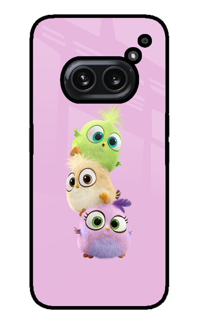 Cute Little Birds Nothing Phone 2A Plus Glass Case