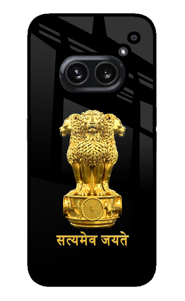 Satyamev Jayate Golden Nothing Phone 2A Plus Glass Case