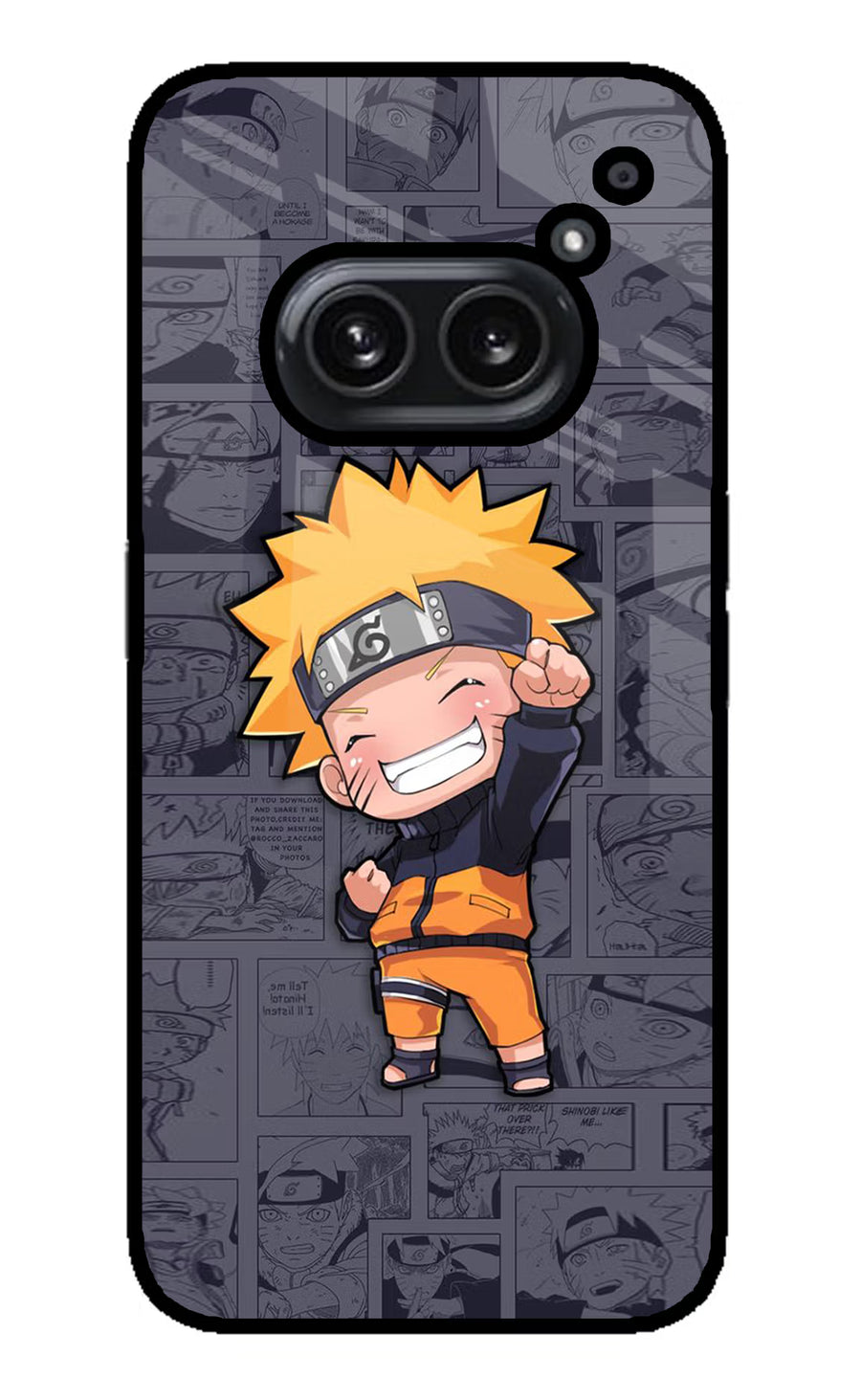 Chota Naruto Nothing Phone 2A Plus Back Cover, Metal case