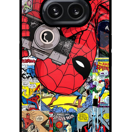 Spider Man Nothing Phone 2A Plus Glass Case
