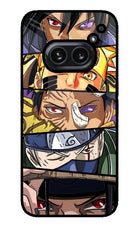Naruto Character Nothing Phone 2A Plus Glass Case Back Cover by Casekaro