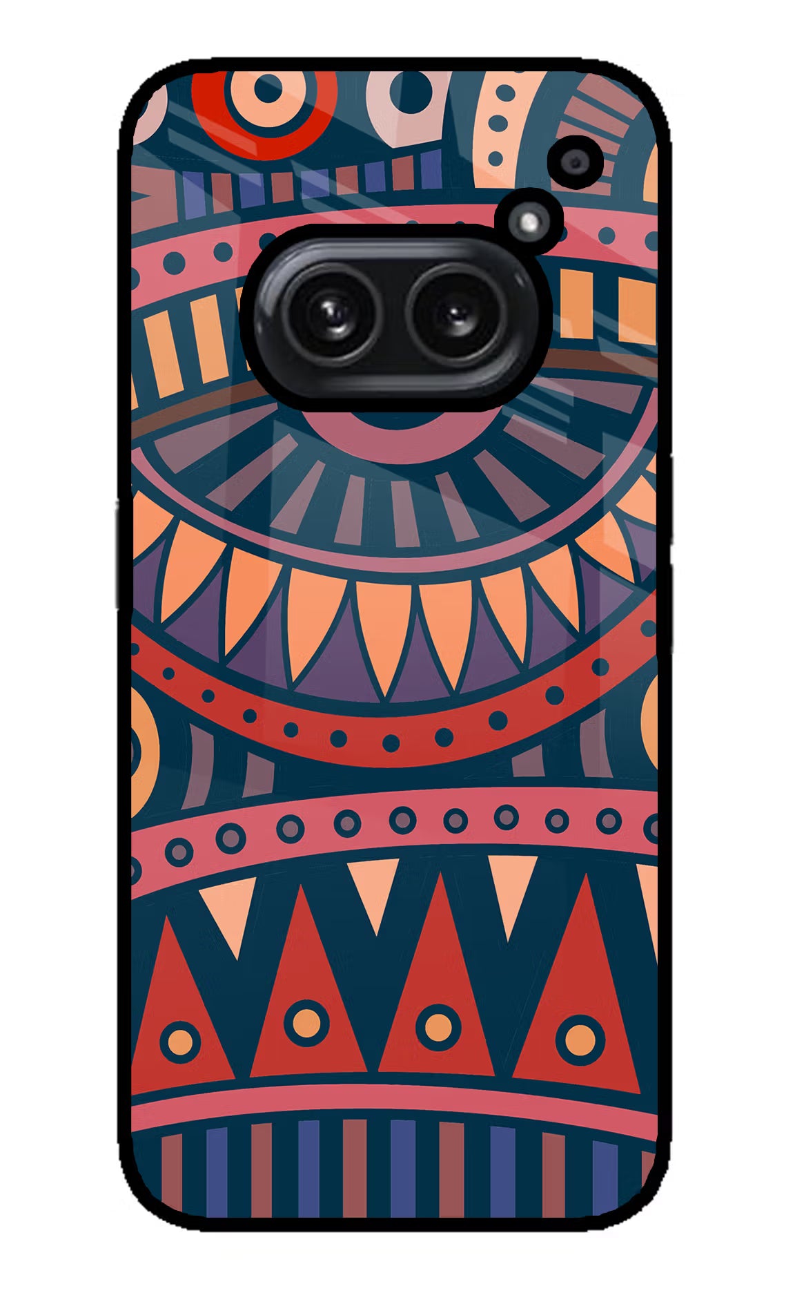 African Culture Design Nothing Phone 2A Plus Glass Case Back Cover by Casekaro